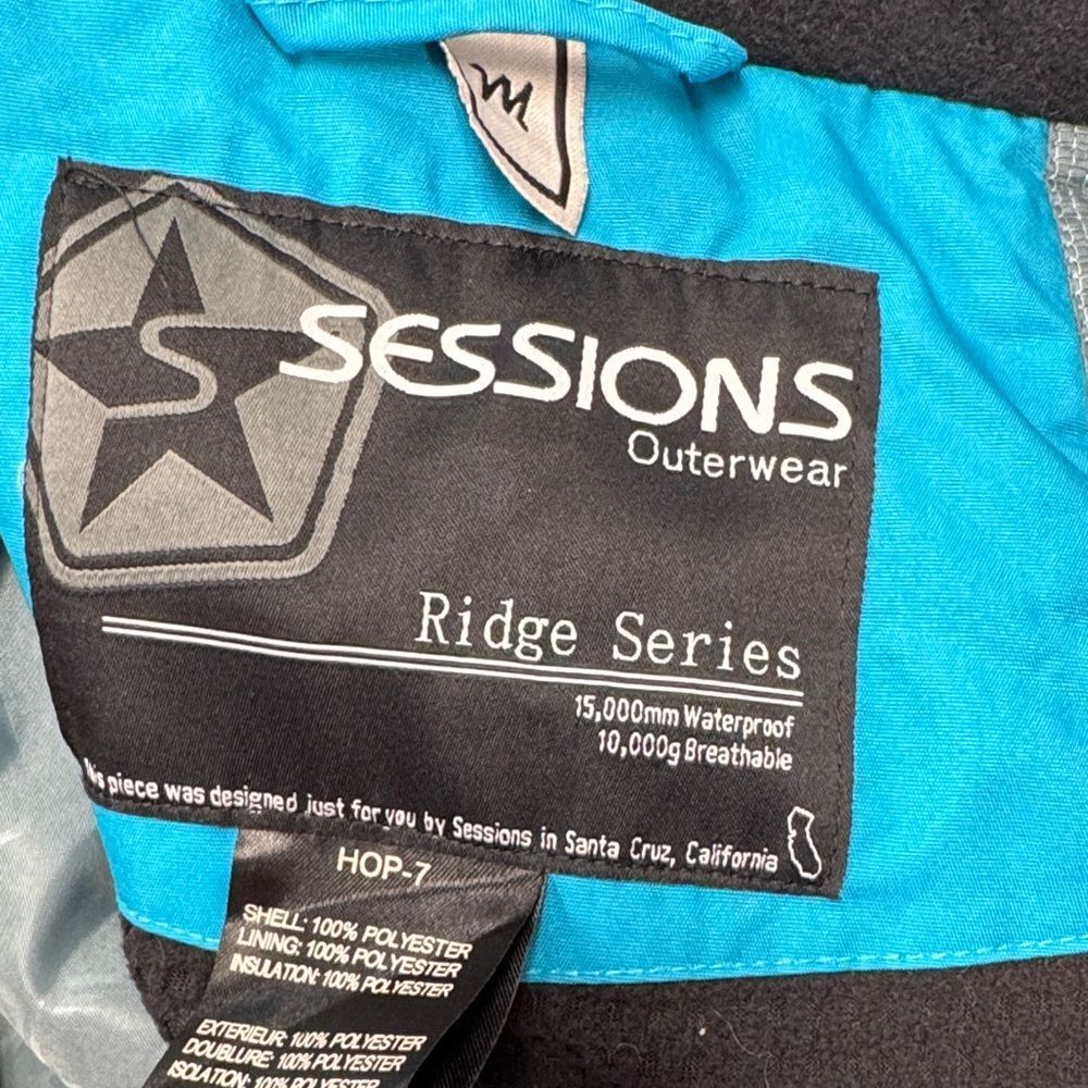 SESSIONS Teal Ridge Series Jacket - Picture 7 of 10